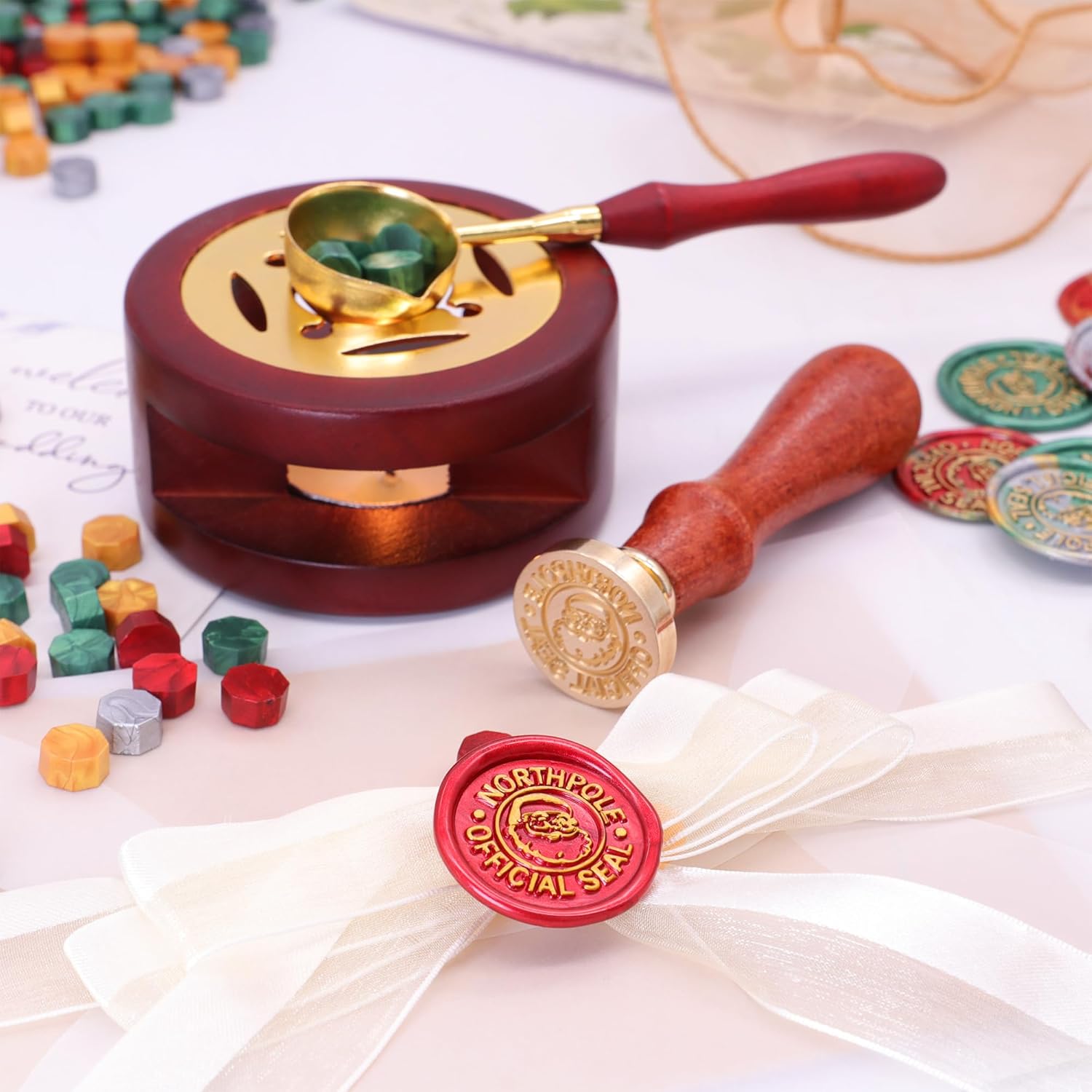 Christmas Seal Wax Kit - 800pc - Wax Seal Letter Kit 리뷰 및 가격