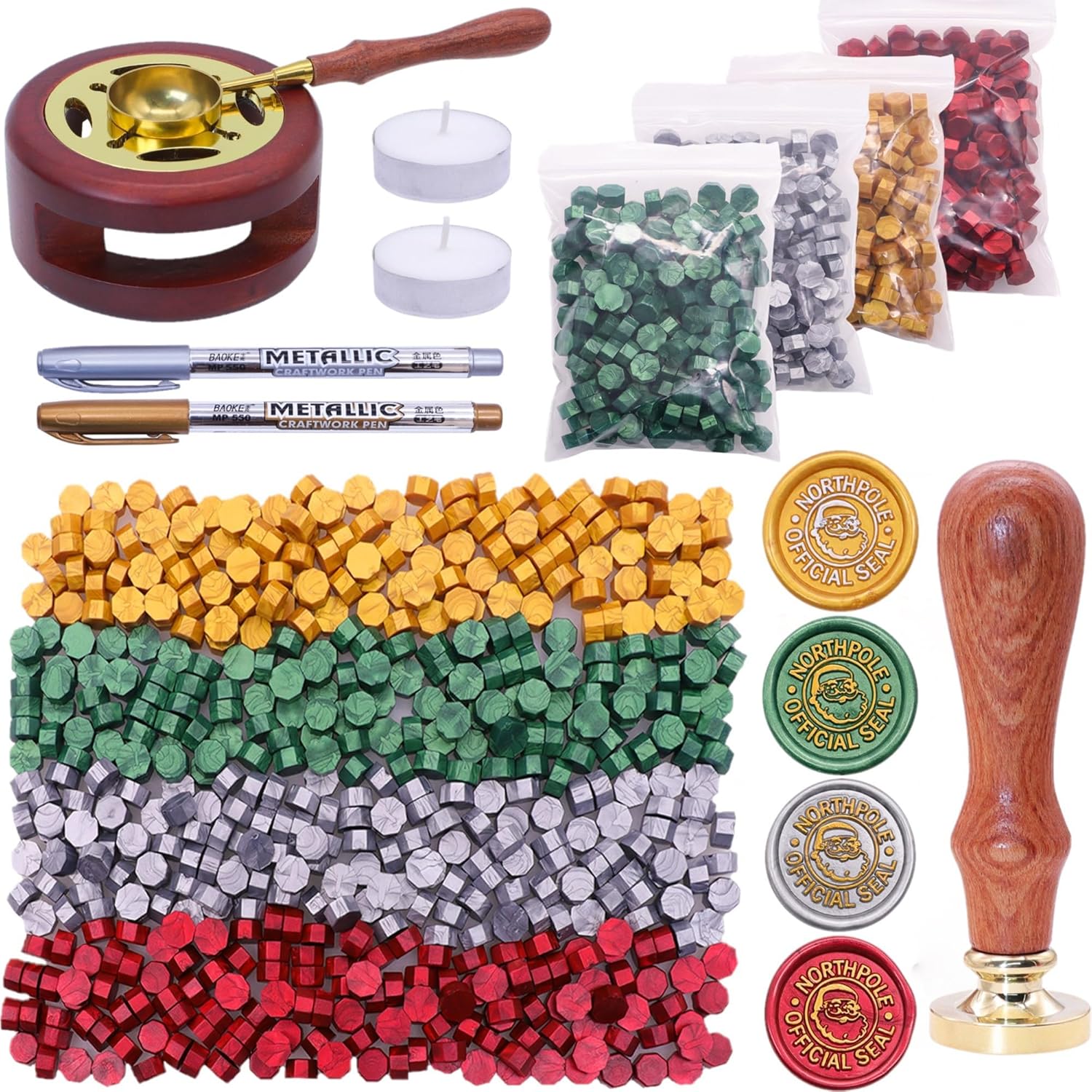Christmas Seal Wax Kit - 800pc - Wax Seal Letter Kit 리뷰 및 가격