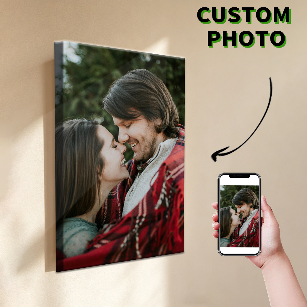 1 Pc Customized Photos on Canv - Engraved Wood Frame 리뷰 및 가격