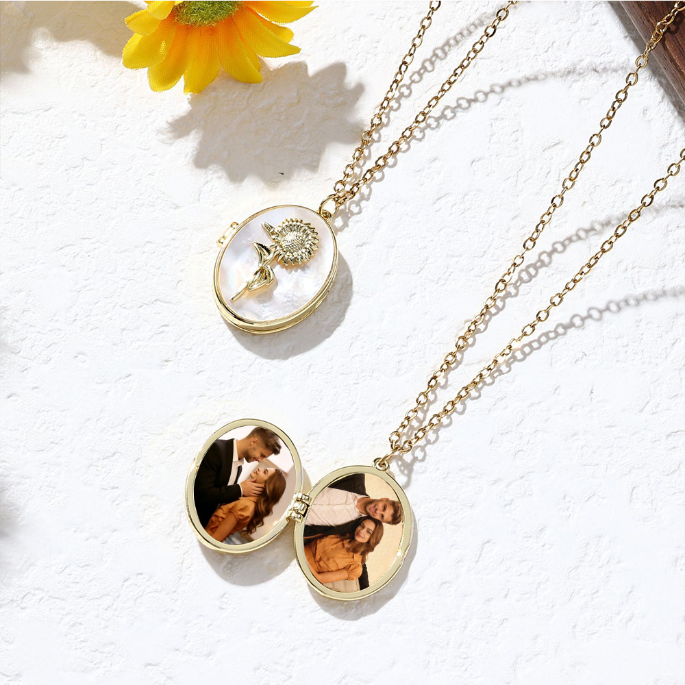 Diamon Birth Flower Custom Col - Birth Flower Necklace 리뷰 및 가격