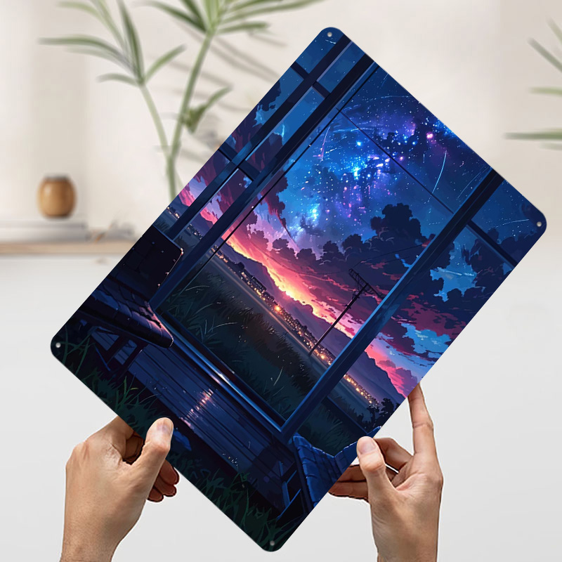 Anime Window View of Starry Ni - Custom Night Sky 리뷰 및 가격
