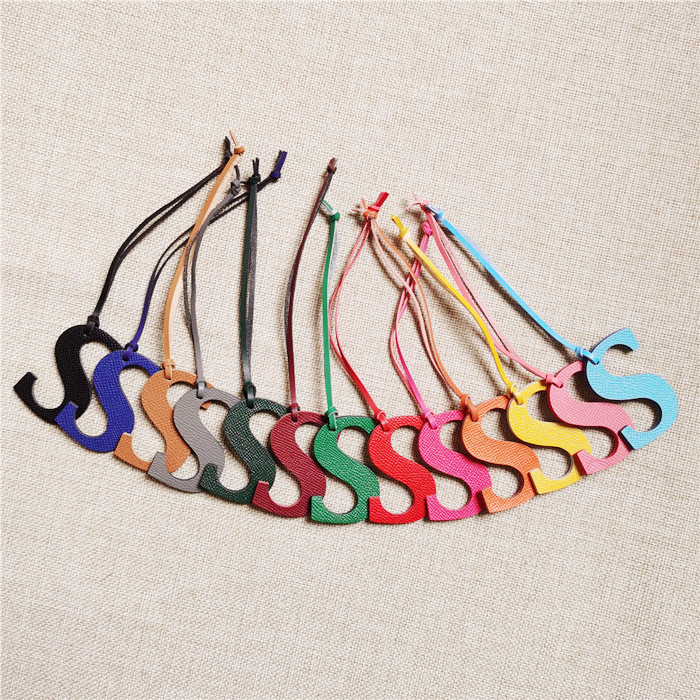 English Letter O P Q R S T Alp - Monogram Keychain Leather 리뷰 및 가격