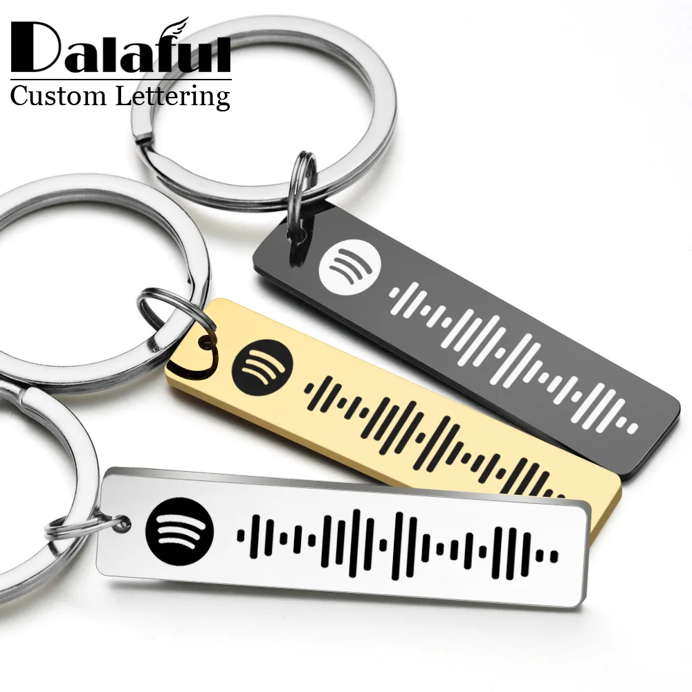 Personalized Spotify Code Keyc - Initial Ring Custom 리뷰 및 가격