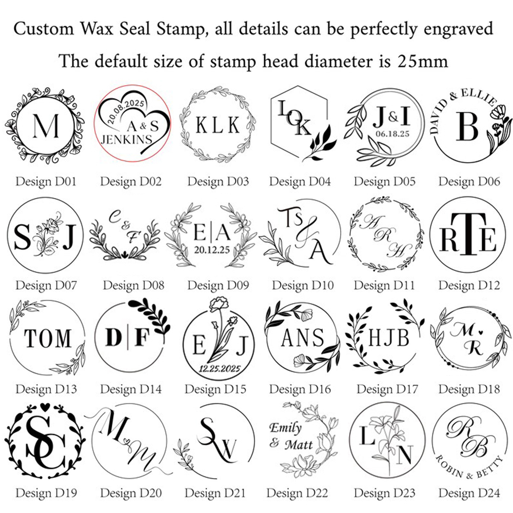 Wedding Custom Wax Seal Stamp  - Wax Seal Letter Kit 리뷰 및 가격