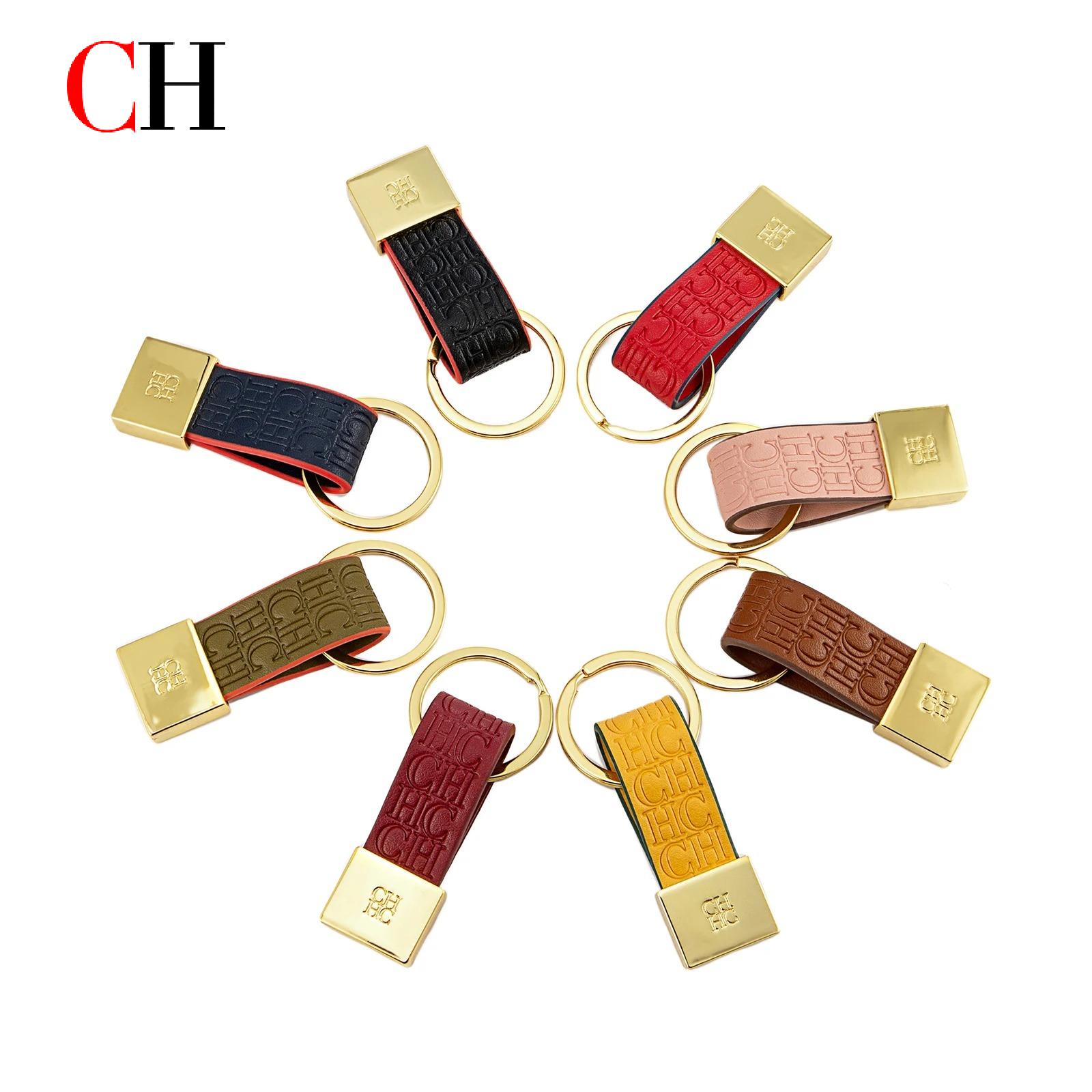 CH Embossed Monogram Leather K - Monogram Keychain Leather 리뷰 및 가격