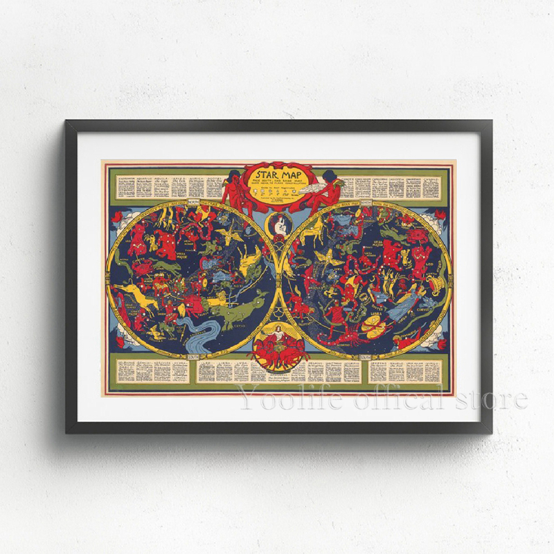 1pc Celestial Planisphere Map  - Custom Star Map 리뷰 및 가격
