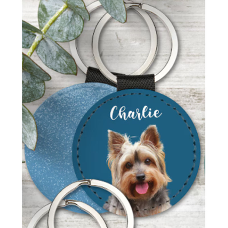 Custom Pet Photo Keychain Pers - Pet Portrait Custom 리뷰 및 가격