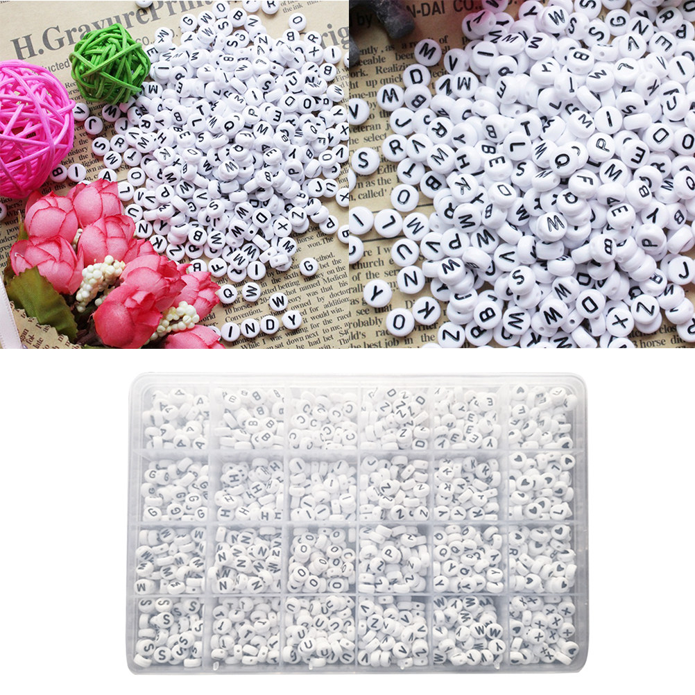1350Pcs Oblate Letter Beads Pl - Coordinates Bracelet 리뷰 및 가격
