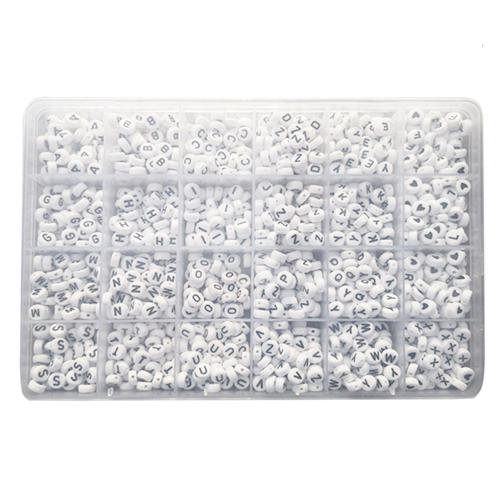 1350Pcs Oblate Letter Beads Pl - Coordinates Bracelet 리뷰 및 가격