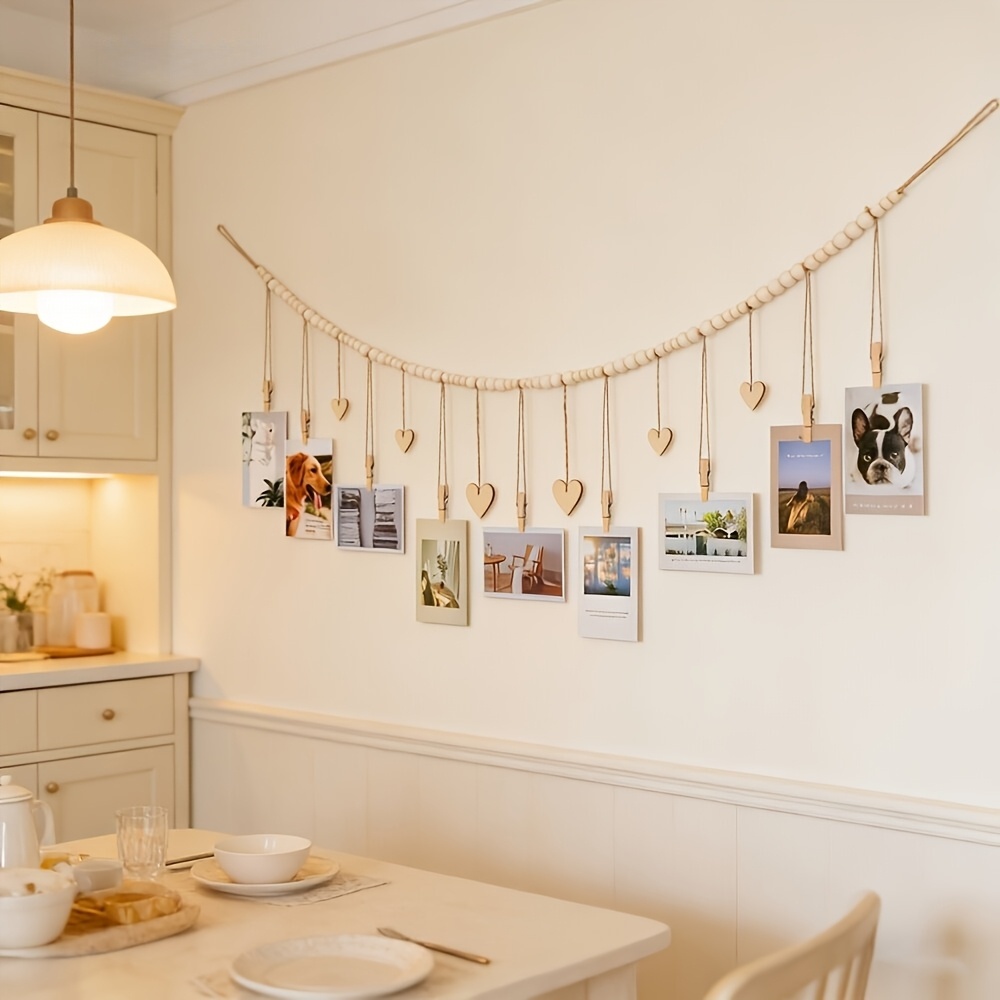 Hanging Photo Display Wall Dec - Engraved Wood Frame 리뷰 및 가격