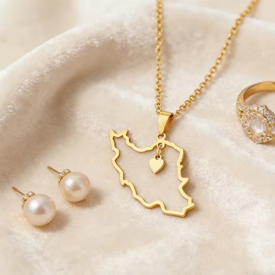 Lucktune Iran Map Pendant Neck - Custom Star Map 리뷰 및 가격