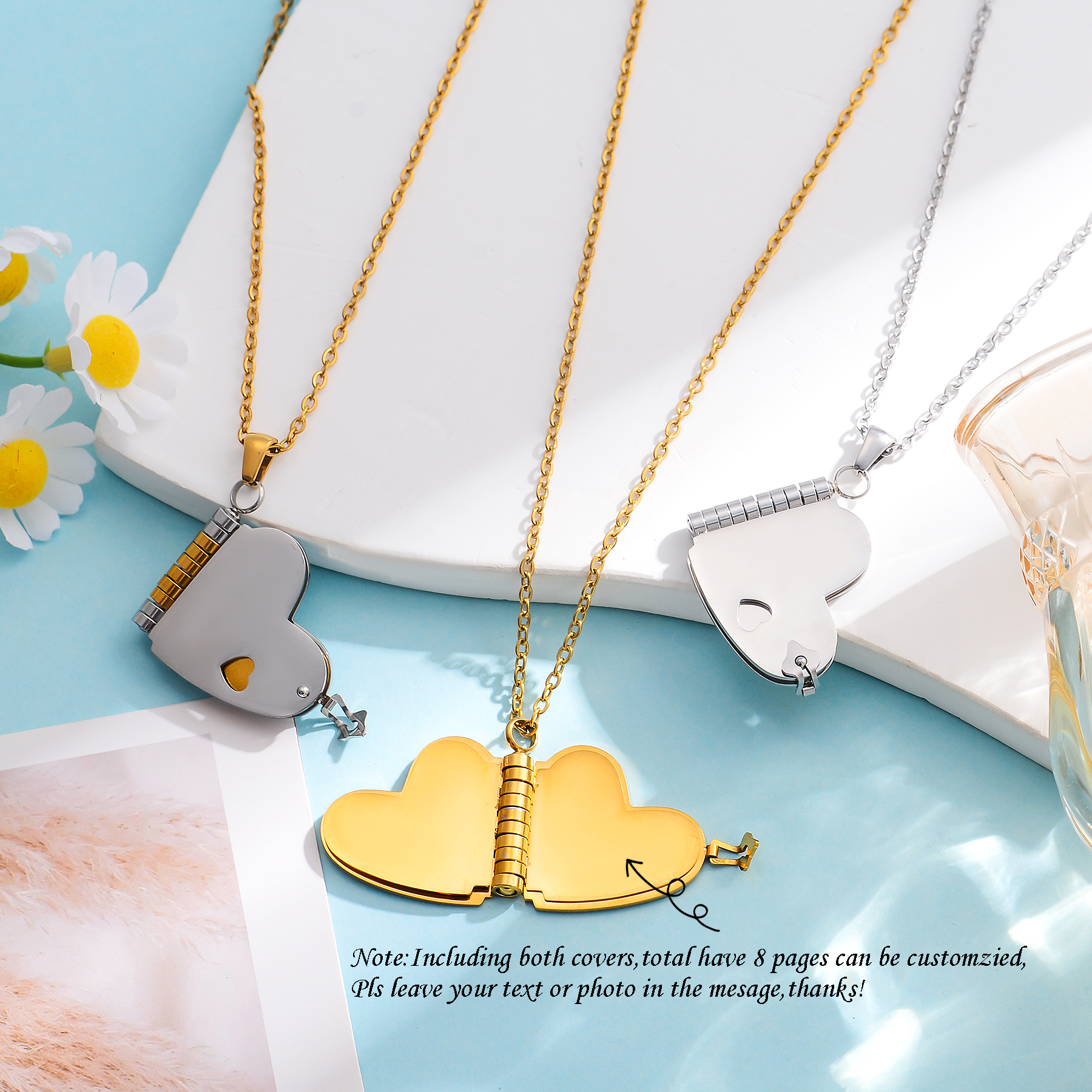 Personalized Stainless Steel H - Custom Photo Book 리뷰 및 가격
