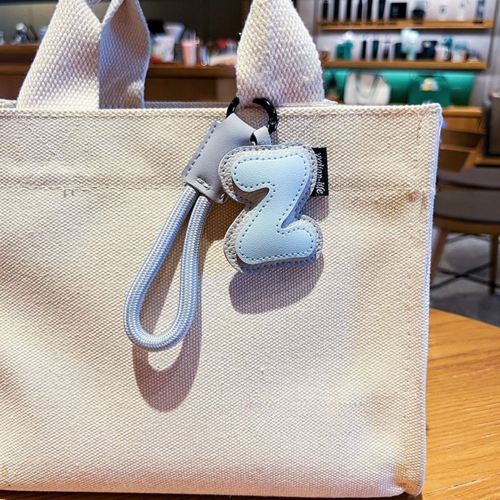 Sweet 26 Letter Keychain PU Le - Monogram Keychain Leather 리뷰 및 가격