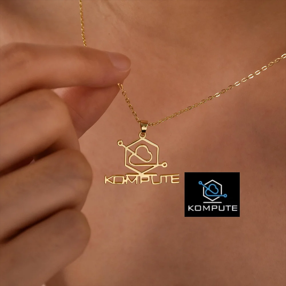 Custom Company Logo Necklace P - Name Necklace Custom 리뷰 및 가격
