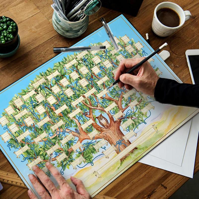 Fillable Family Tree Chart 6 G - Family Tree Print 리뷰 및 가격