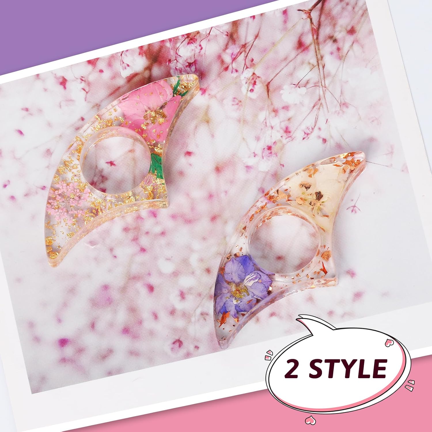 2PCS Thumb Book Page Holder, H - Dried Flower Bookmark 리뷰 및 가격