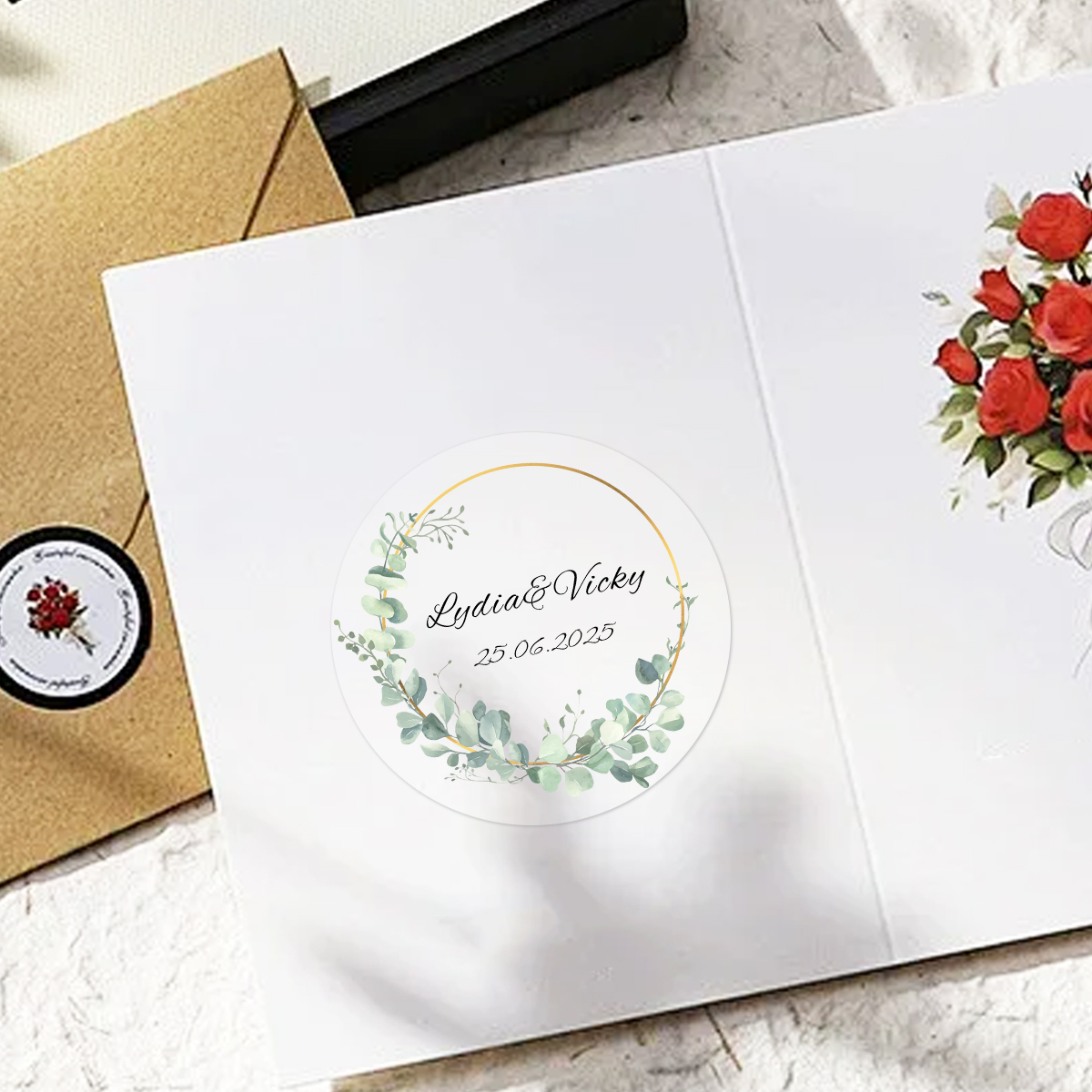 54-540Pcs Clear Personalized W - Personalised Candle Label 리뷰 및 가격