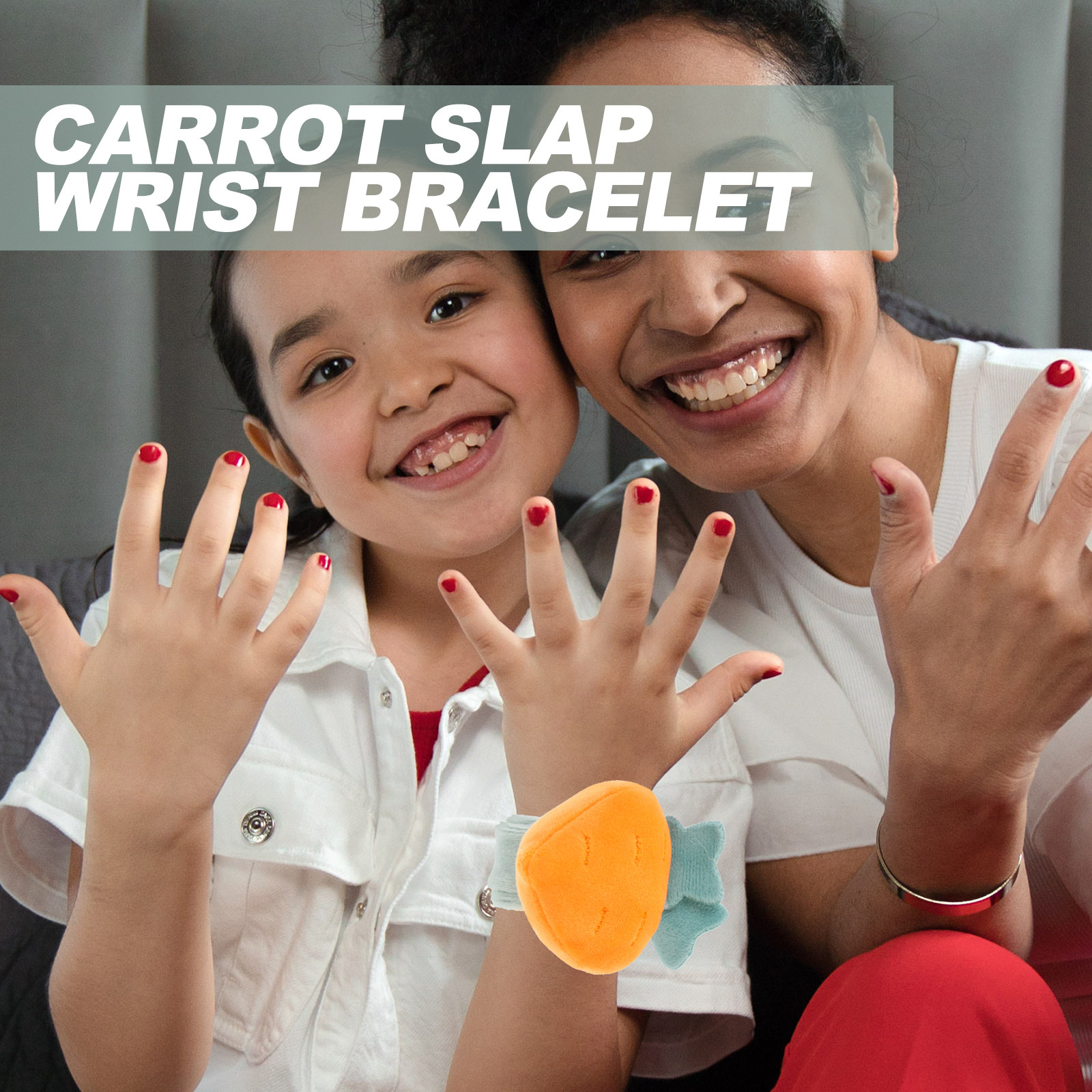 Carrot Slap Wrist Bracelet Sof - Coordinates Bracelet 리뷰 및 가격