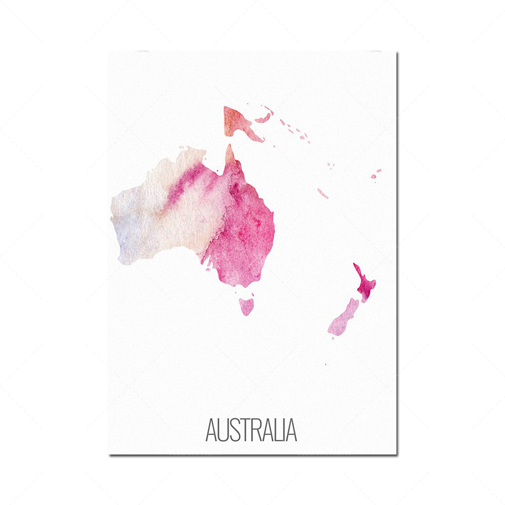 6 continent poster set, North  - Custom Star Map 리뷰 및 가격