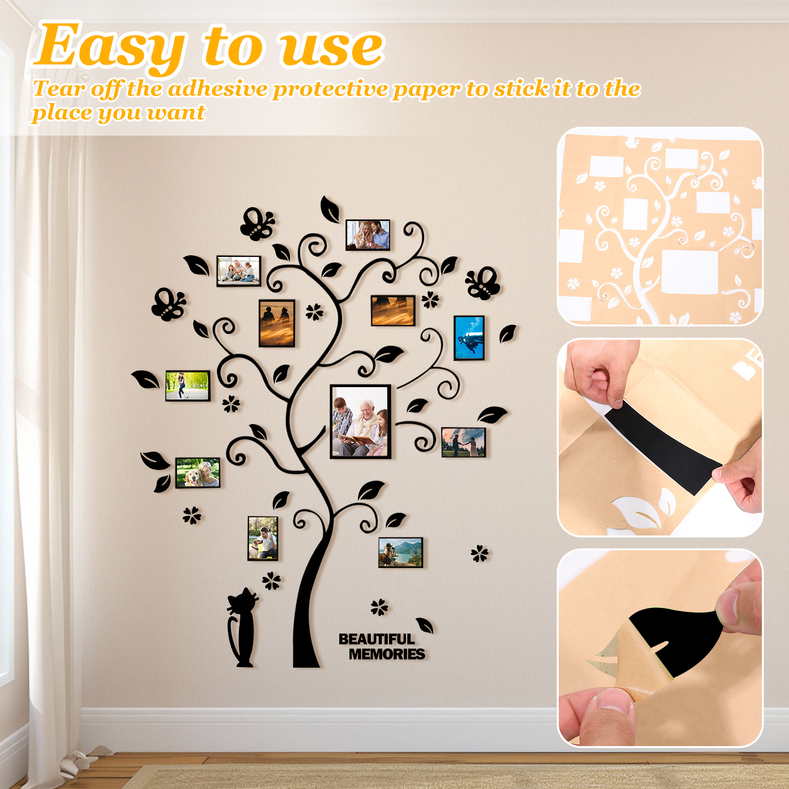 1Pc Picture Frames Tree Acryli - Family Tree Print 리뷰 및 가격