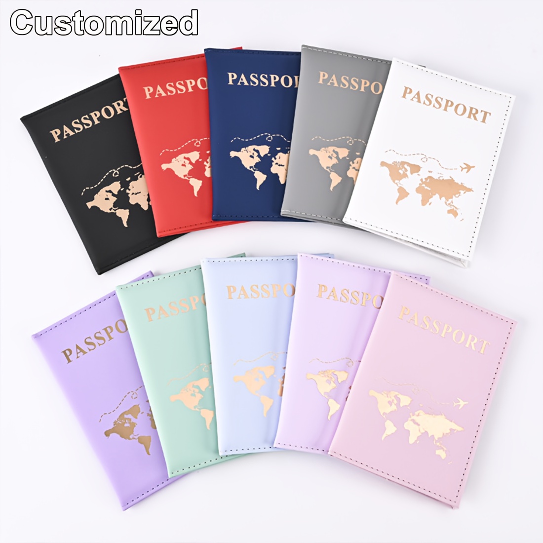 Custom Name World Map Passport - Personalized Name Box 리뷰 및 가격