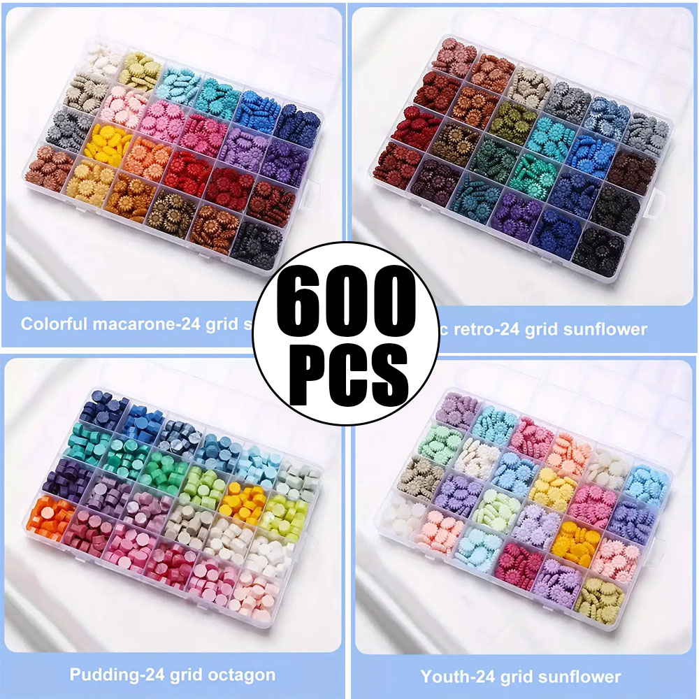600Pcs Box Sealing Wax Beads,  - Wax Seal Letter Kit 리뷰 및 가격