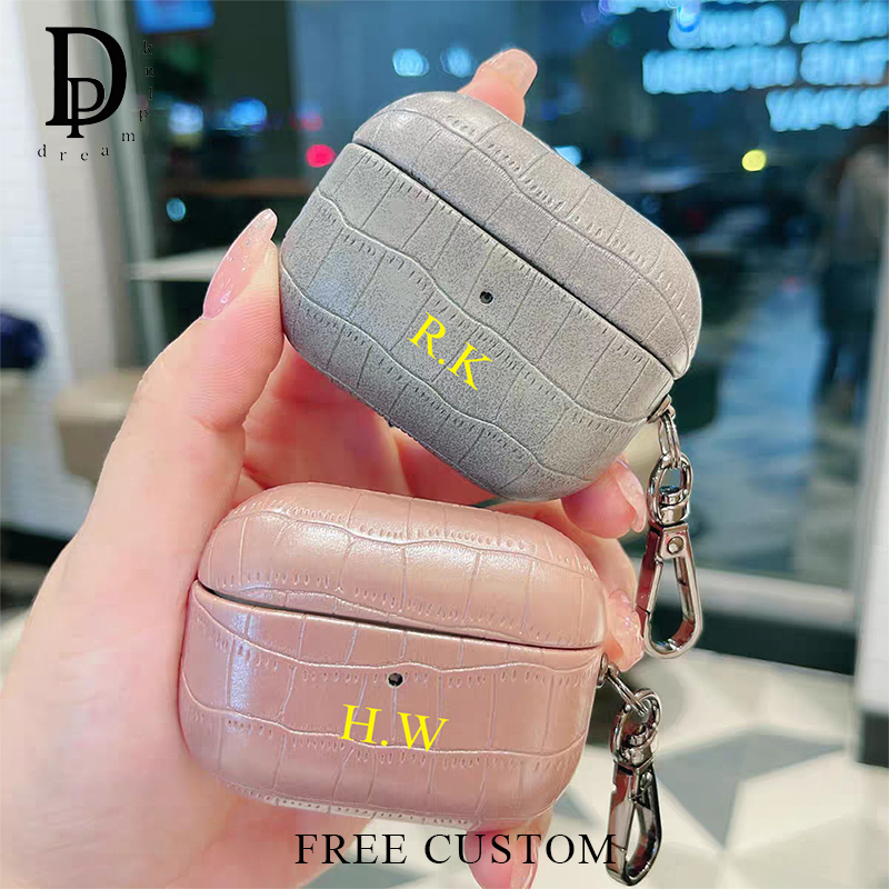 Custom Name Crocodile Leather  - Monogram Keychain Leather 리뷰 및 가격