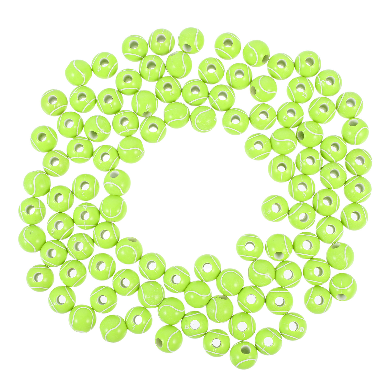 100Pcs DIY Tennis Beads Bracel - Coordinates Bracelet 리뷰 및 가격