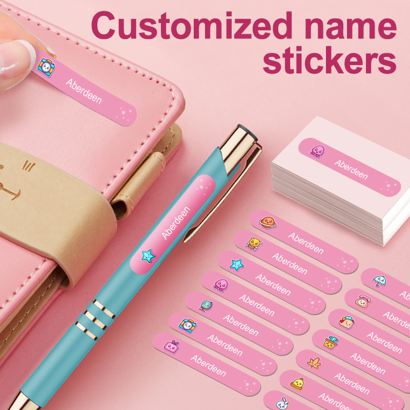 Personalized Waterproof Sticke - Personalized Name Box 리뷰 및 가격