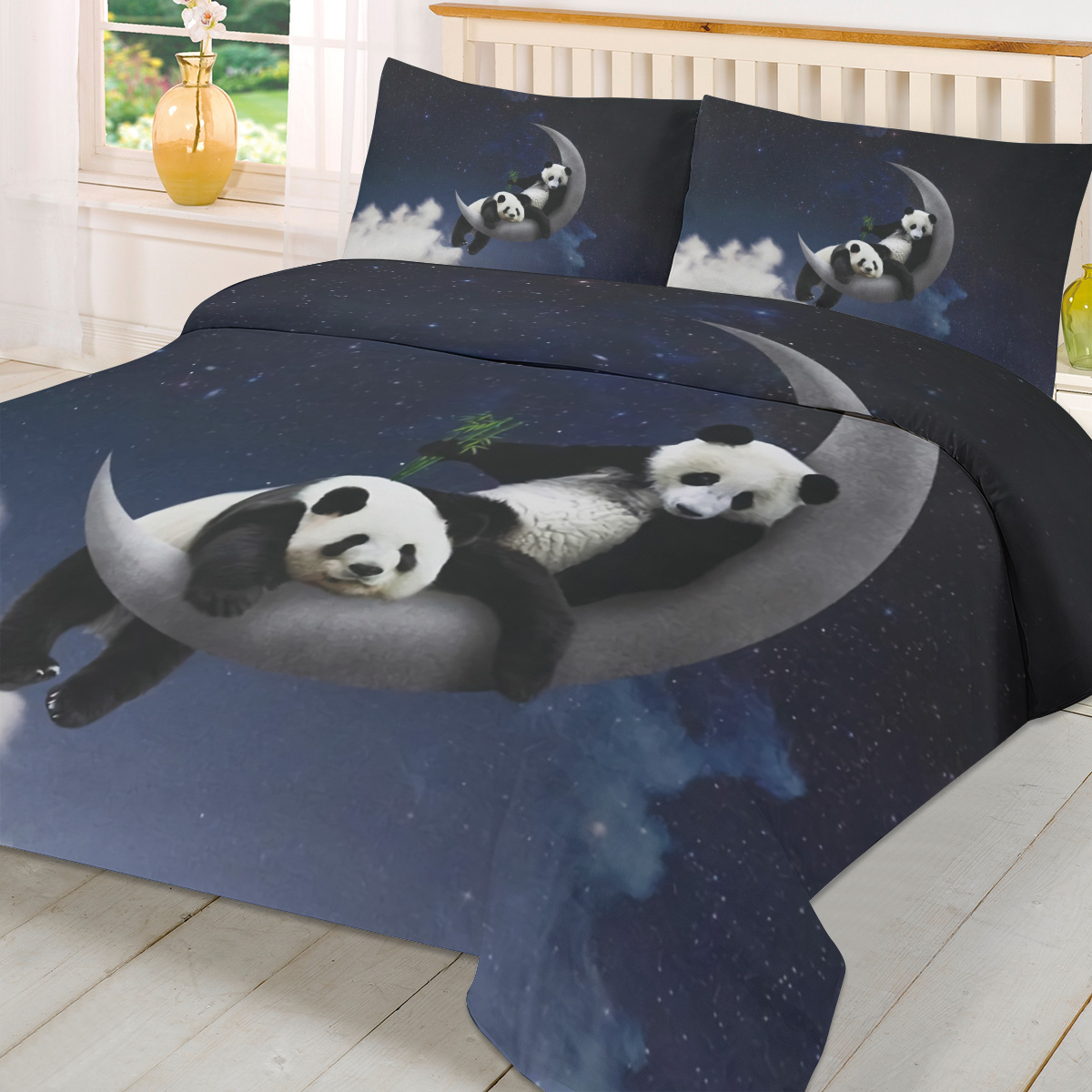 Moon Night Sky Panda Bamboo St - Custom Night Sky 리뷰 및 가격