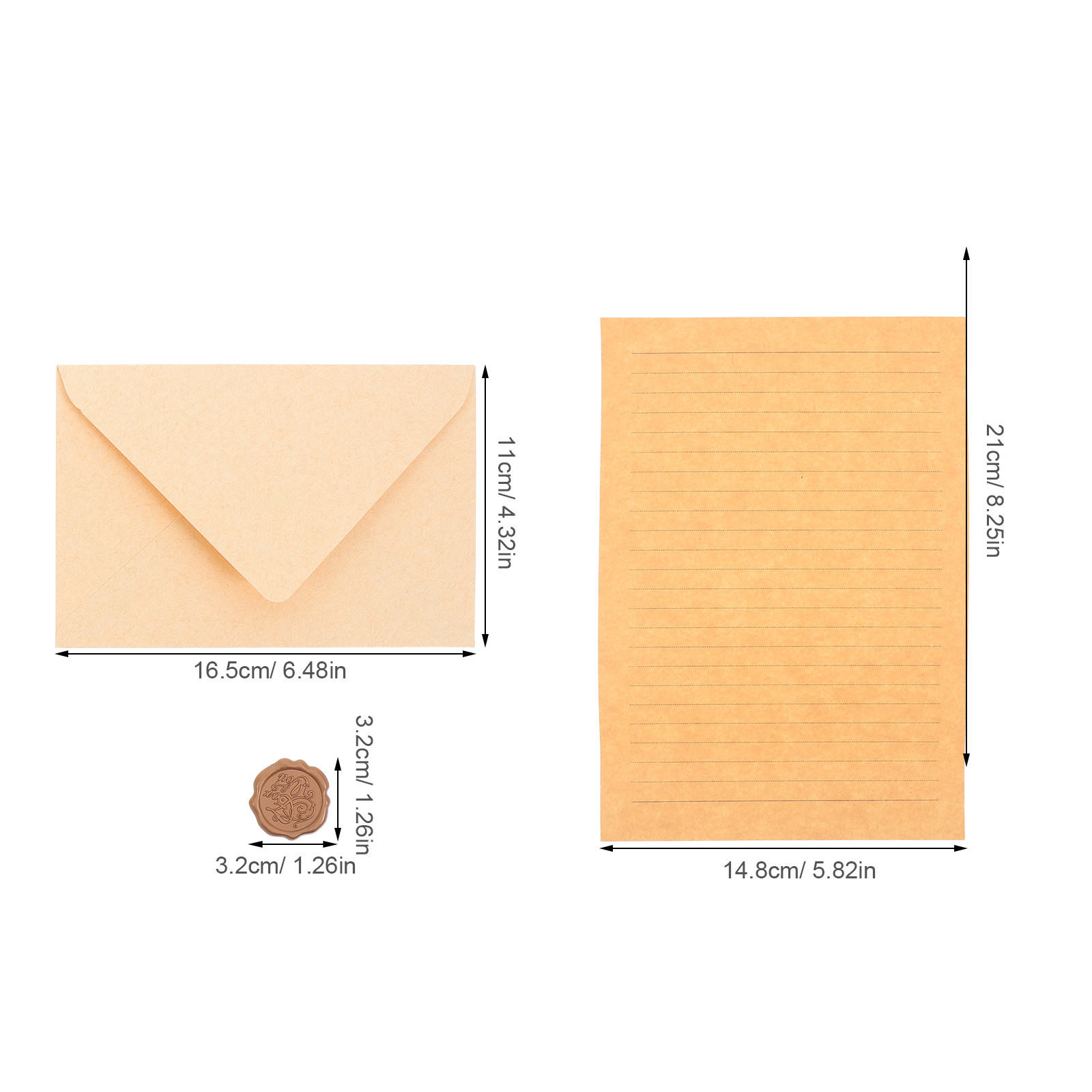 1Set Letter Writing Set Vintag - Wax Seal Letter Kit 리뷰 및 가격