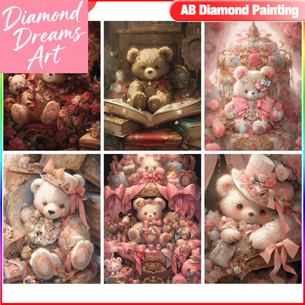 Frameless, Cartoon Diamond Pai - Photo Mosaic Print 리뷰 및 가격