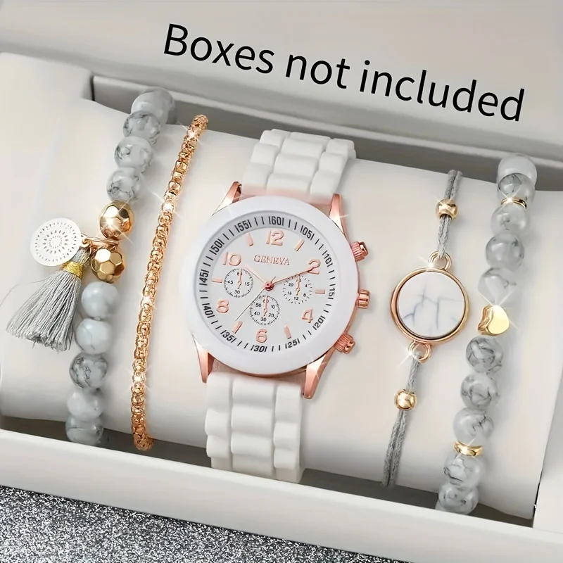 5pcs/Set Chic Women's Quartz W - Coordinates Bracelet 리뷰 및 가격