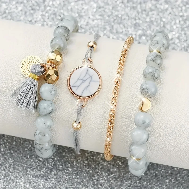 5pcs/Set Chic Women's Quartz W - Coordinates Bracelet 리뷰 및 가격