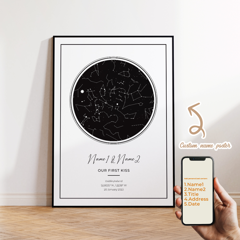 Modern Custom Personalized Nig - Custom Map Poster 리뷰 및 가격