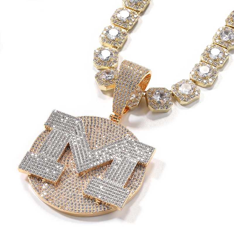 Custom Personality Big Letter  - Name Necklace Custom 리뷰 및 가격