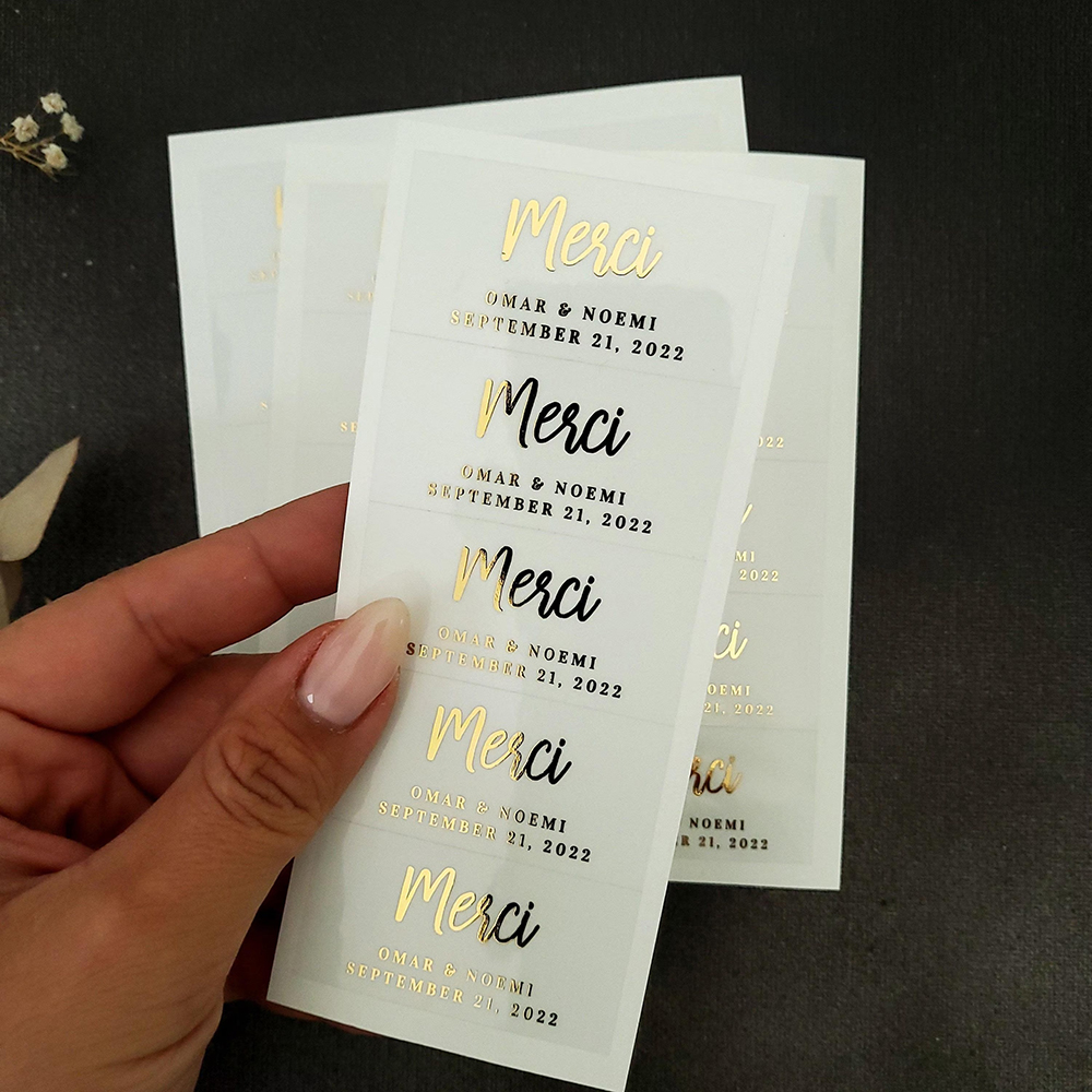 100pcs Custom Transparent Labe - Personalised Candle Label 리뷰 및 가격