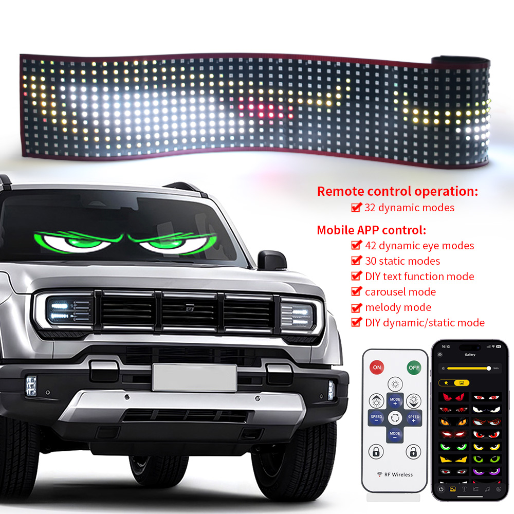 Truck Devil Eyes LED Light APP - Custom Map Poster 리뷰 및 가격