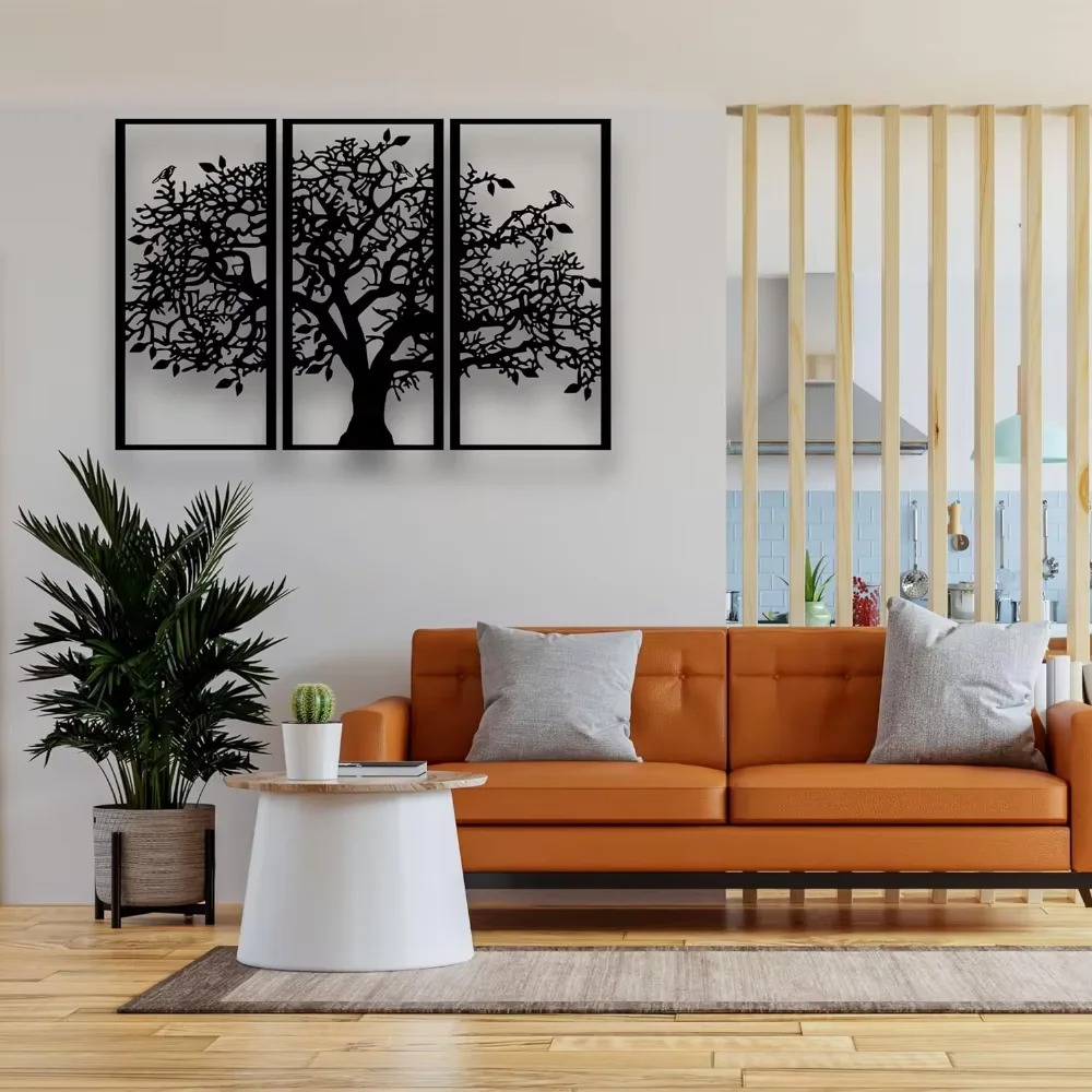 3Pcs Family Tree Metal Wall De - Family Tree Print 리뷰 및 가격