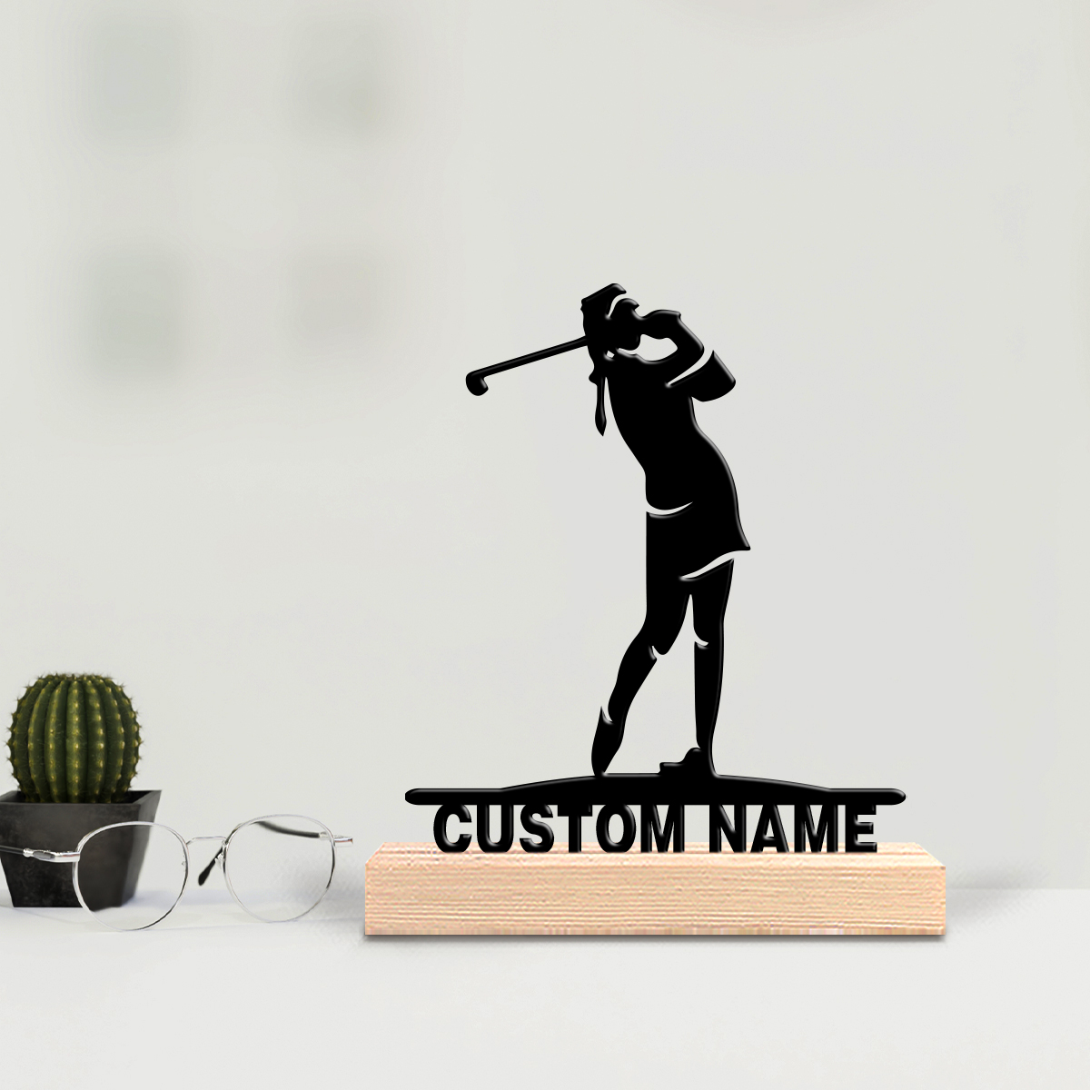 1pc Personalized Custom Golf M - Engraved Wood Frame 리뷰 및 가격