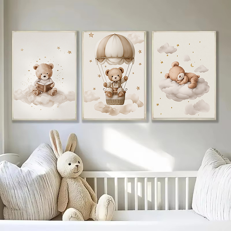3pcs/set Bohemian Teddy Bear A - Personalized Name Box 리뷰 및 가격