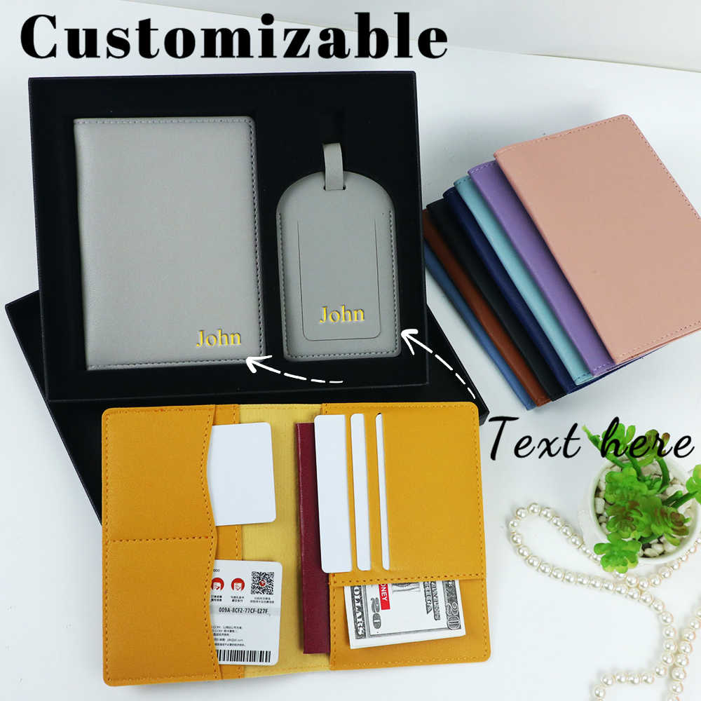 Customized name PU leather pas - Personalized Name Box 리뷰 및 가격