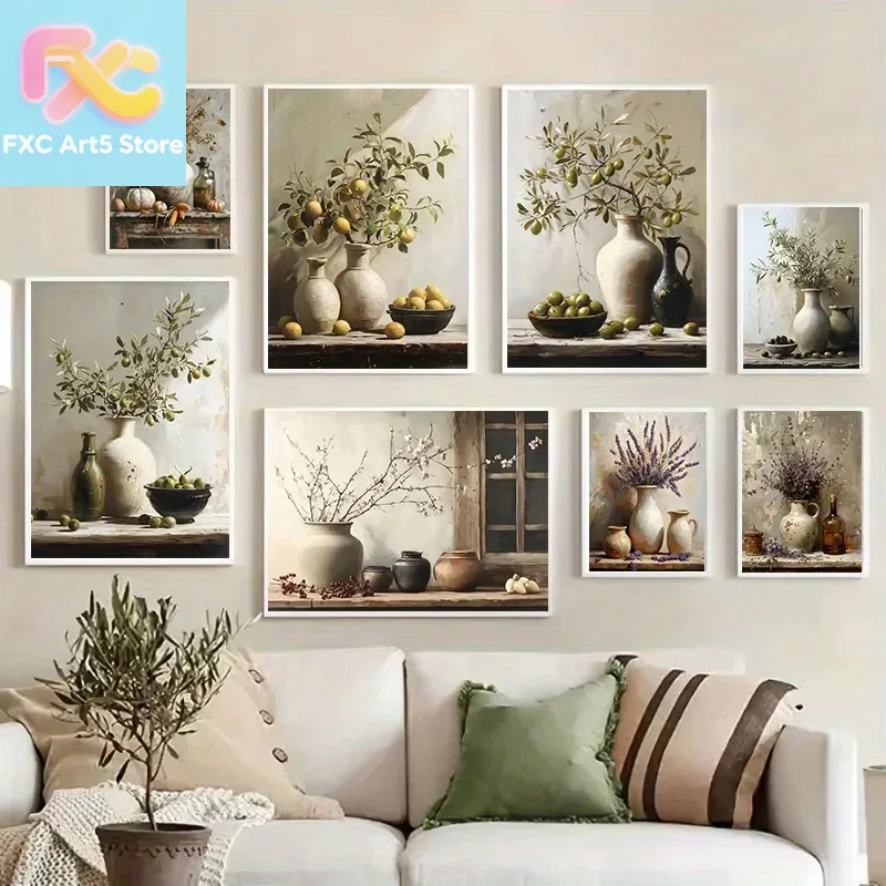 1pc frameless 1pc  Retro Still - Family Tree Print 리뷰 및 가격